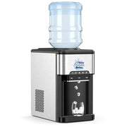 Clear Cool Water 3-in-1 Water Cooler Dispenser with Built-in Ice Maker w/ 3 Temperature Settings